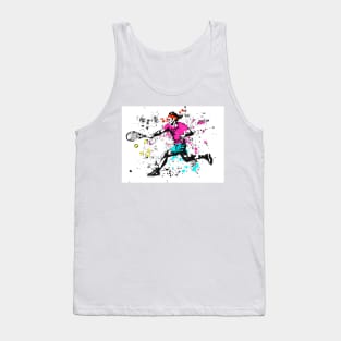 Federer Splash of Colors Tank Top